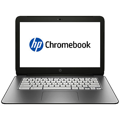 HP Chromebook 14, Nvidia Tegra K1, 2GB RAM, 16GB eMMC Flash, Wi-Fi, 14  Smoke silver & white